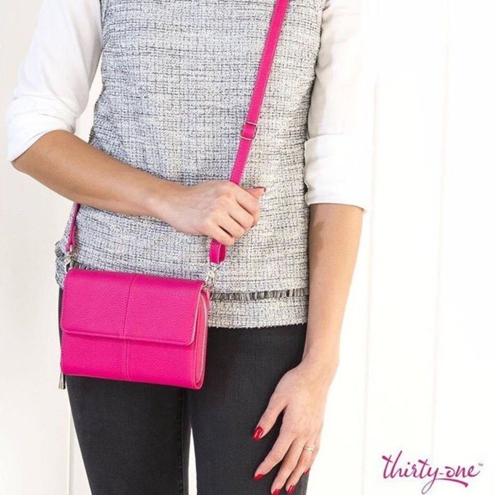 Thirty-One Gifts Tons of Funds Crossbody Wallet